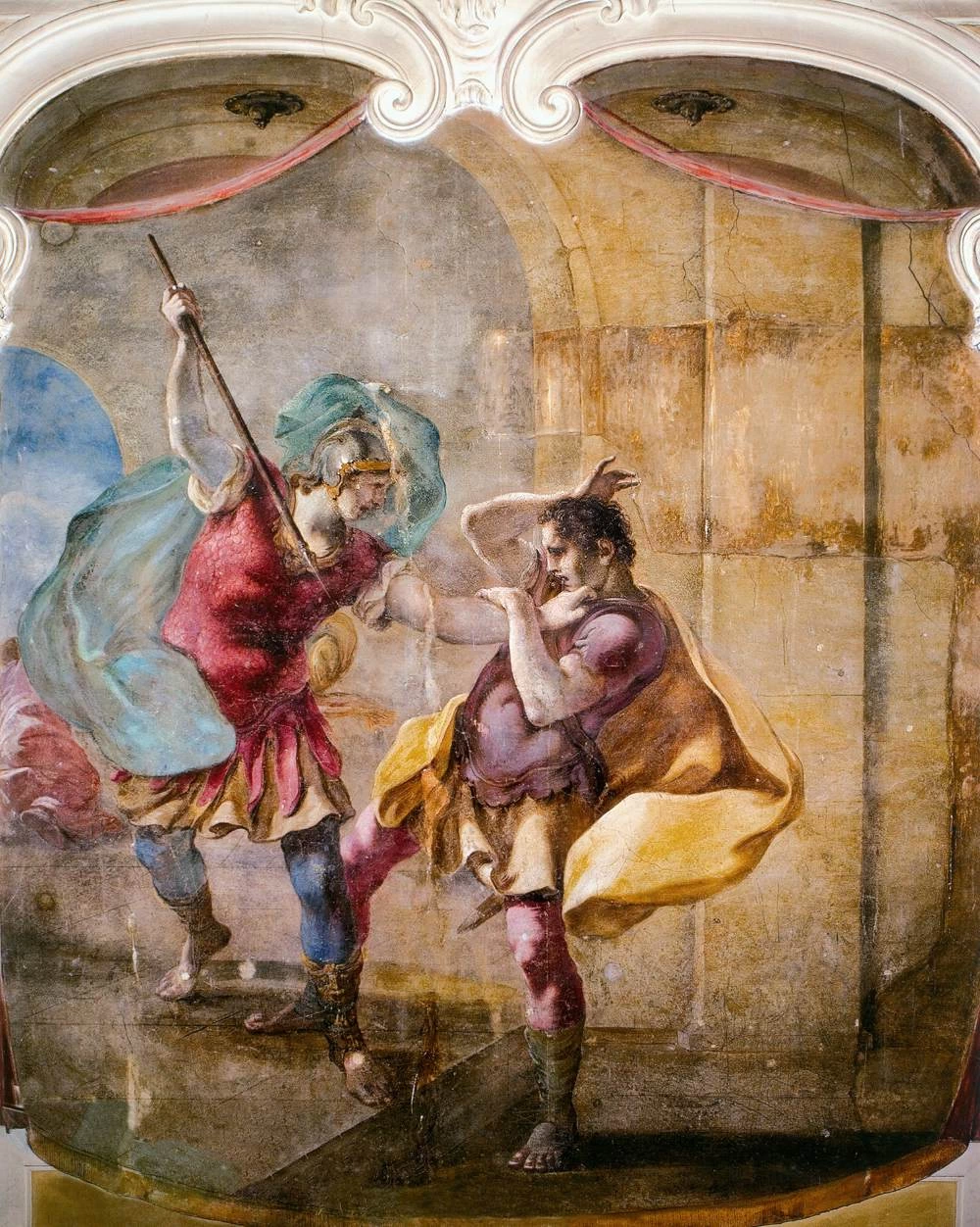 Decorazione del portego - Casino Correr, Murano